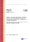 SDL-2000 combined with UML Z.109 recommandation